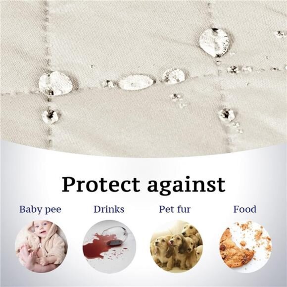 Sofa Protector for Dogs/Cats/Pets Sofa Slipcover Quilted Furniture - Picture 5 of 7